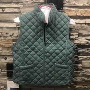 Van Heusen Quilted green vest